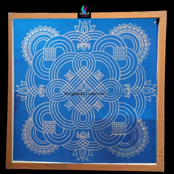 Biggest Kambi Kolam Stencil