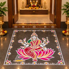 Maha Lakshmi Kolam Stencil