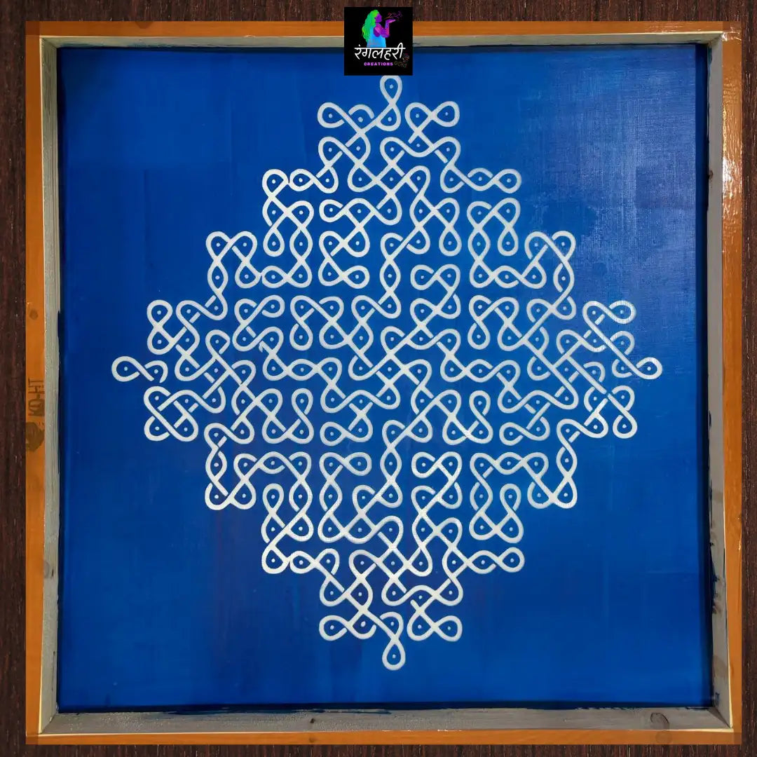 Neli Big Kolam Stencil Main image