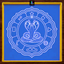 Powerful Naga Yantra Kolam Stencil