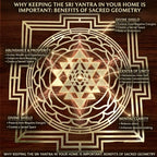 Shree Yantra Metal Wall Art for Living Room, Pooja Room & Office