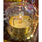 Super Premium Brass Akhand Jyot Diya With Screw Lever - Ranglahari Creations