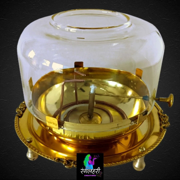 Akhand Jyoti Diya with Adjustable Bati