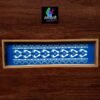 W11 : 17 By 5 Wooden Border Rangoli Stencil