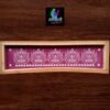 W13 : 17 By 5 Wooden Border Rangoli Stencil