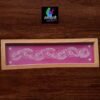 W20 : 17 By 5 Wooden Border Rangoli Stencil