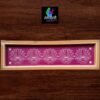 W21 : 17 By 5 Wooden Border Rangoli Stencil