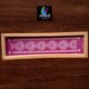 W24 : 17 By 5 Wooden Border Rangoli Stencil