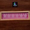 W4 : 17 By 5 Wooden Border Rangoli Stencil