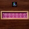 W9 : 17 By 5 Wooden Border Rangoli Stencil