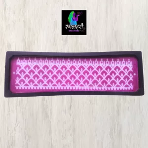 Plastic Border Rangoli Stencil