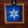 WA21 : 5 by 5 Small Wooden Square Rangoli Stencil