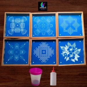 Padi Kolam Set of 8pcs