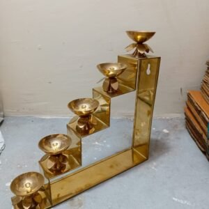 Decorative 5 Diya With Stand