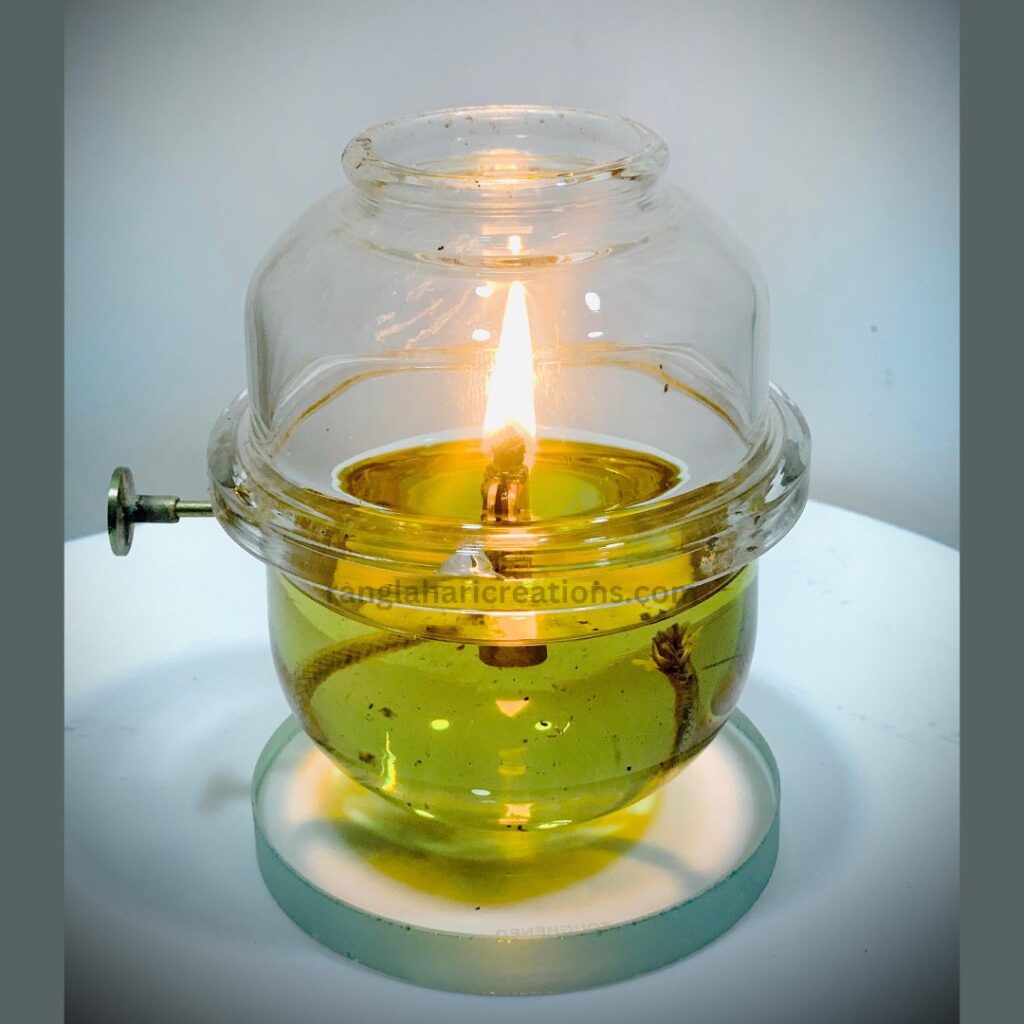 Wick Lifting Ghee Diya 200ML Akhand Jyot
