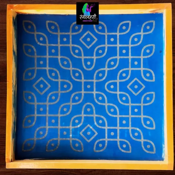 Wooden Rangoli Stencil Kolam The Significance of Kolam in South Indian Culture