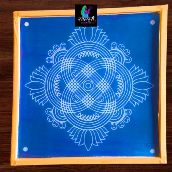 W1406 : Kolam Stencil 14 by 14 Inch