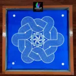 Chikku Kolam Stencil | Kolam Rangoli stencils