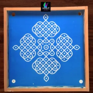 Sikku Kolam Rangoli Stencil 12 Inch