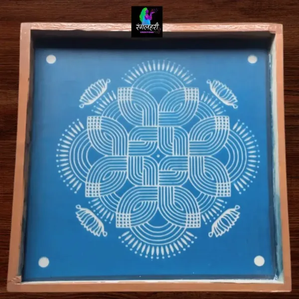 Bodan Kolam Stencil 12 Inch