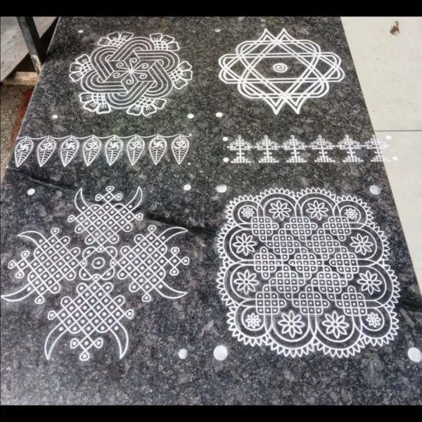 Quick Kolam Set Of 8pcs