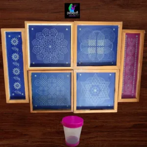 Beautiful Everyday Kolam Combo of 7pcs