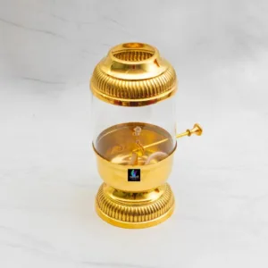 Small Akhand Diya with Adjustable Baati